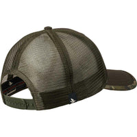 Pine Green Seeland Mens Ganister Trucker Cap Back