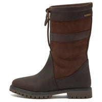 Dark Brown Chatham Womens Hexham II Mid Calf Riding Boots Side View