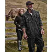 Hoggs Of Fife Mens WorkHogg Coverall Zipped