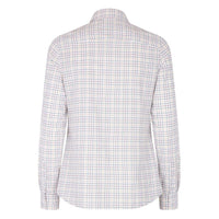 White/Green/Yellow/Red Hoggs of Fife Ladies Callie Twill Shirt Back
