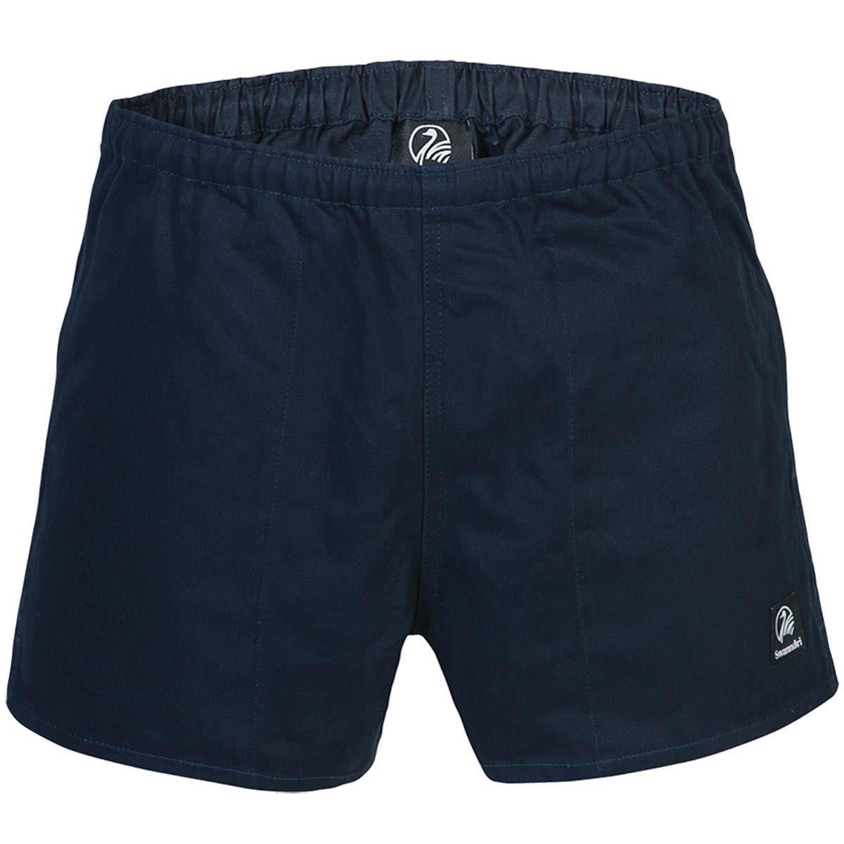 Navy Swanndri Mens Rugby Shorts