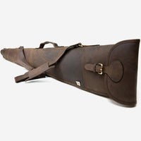 Teales Devonshire Leather Buckle Flap Gun Slip