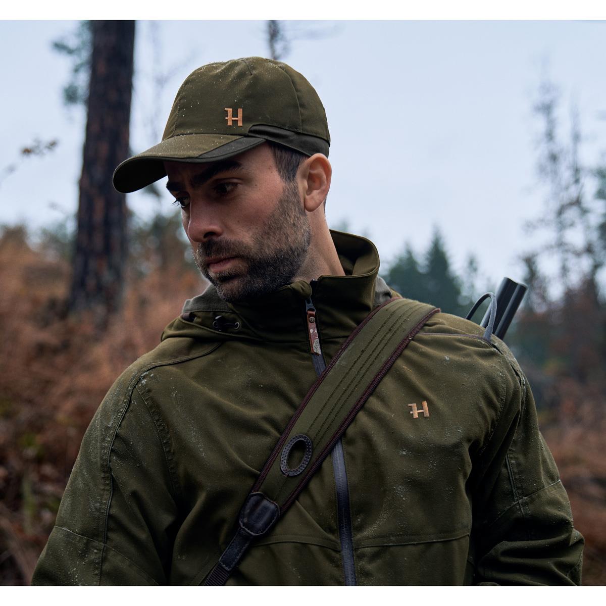 Willow Green Harkila Pro Hunter GTX Jacket Lifestyle Detail