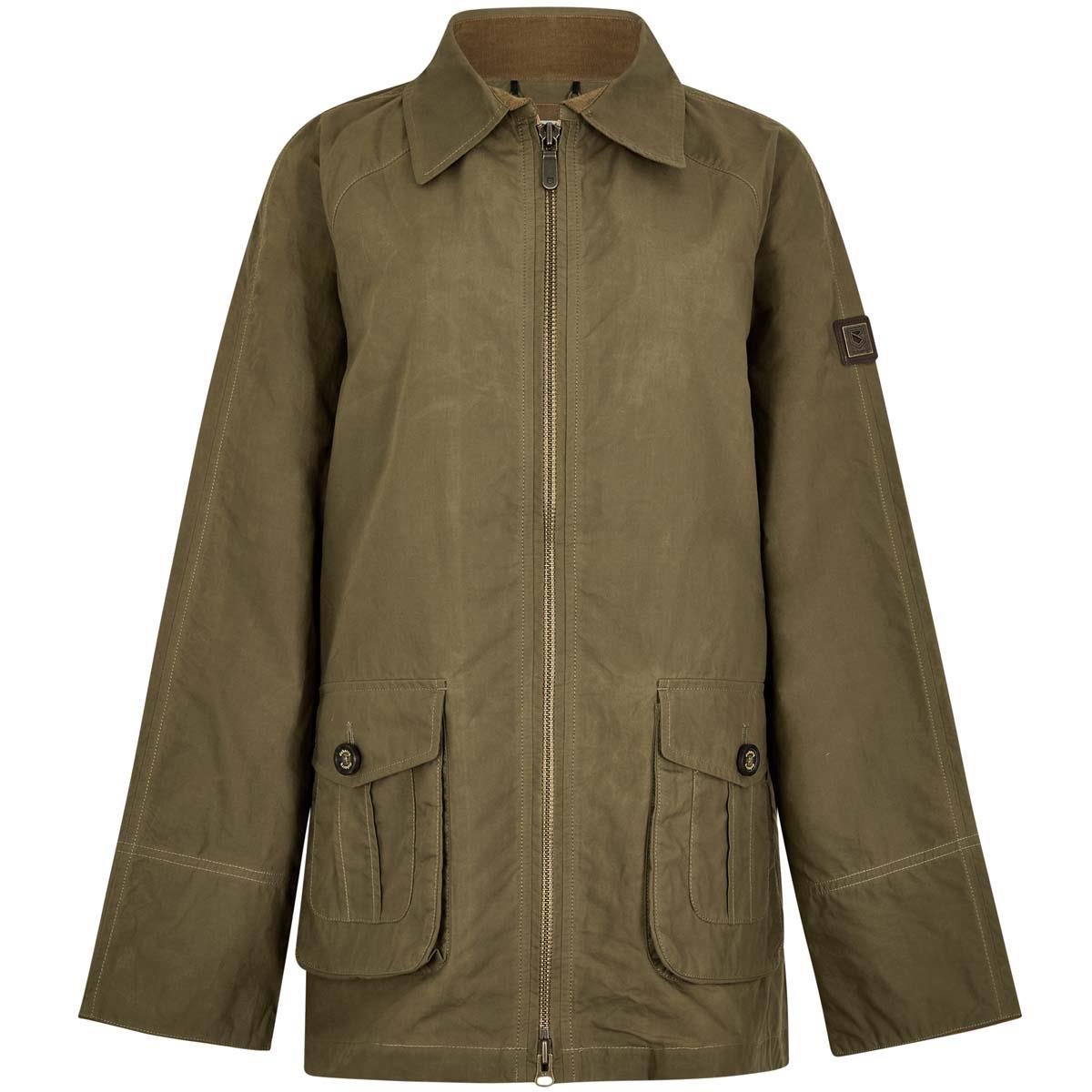 Dubarry Womens Delaney Wax Cotton Utility Jacket