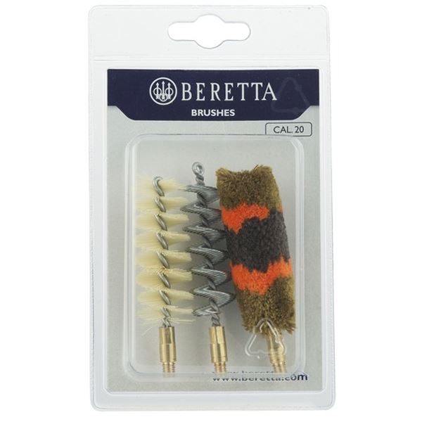 Beretta Set of 3 Shotgun Brushes Steel