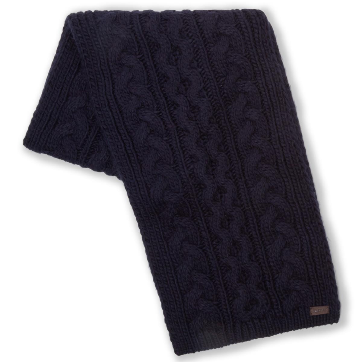 Navy Schoffel Womens Bakewell Hat & Scarf Set