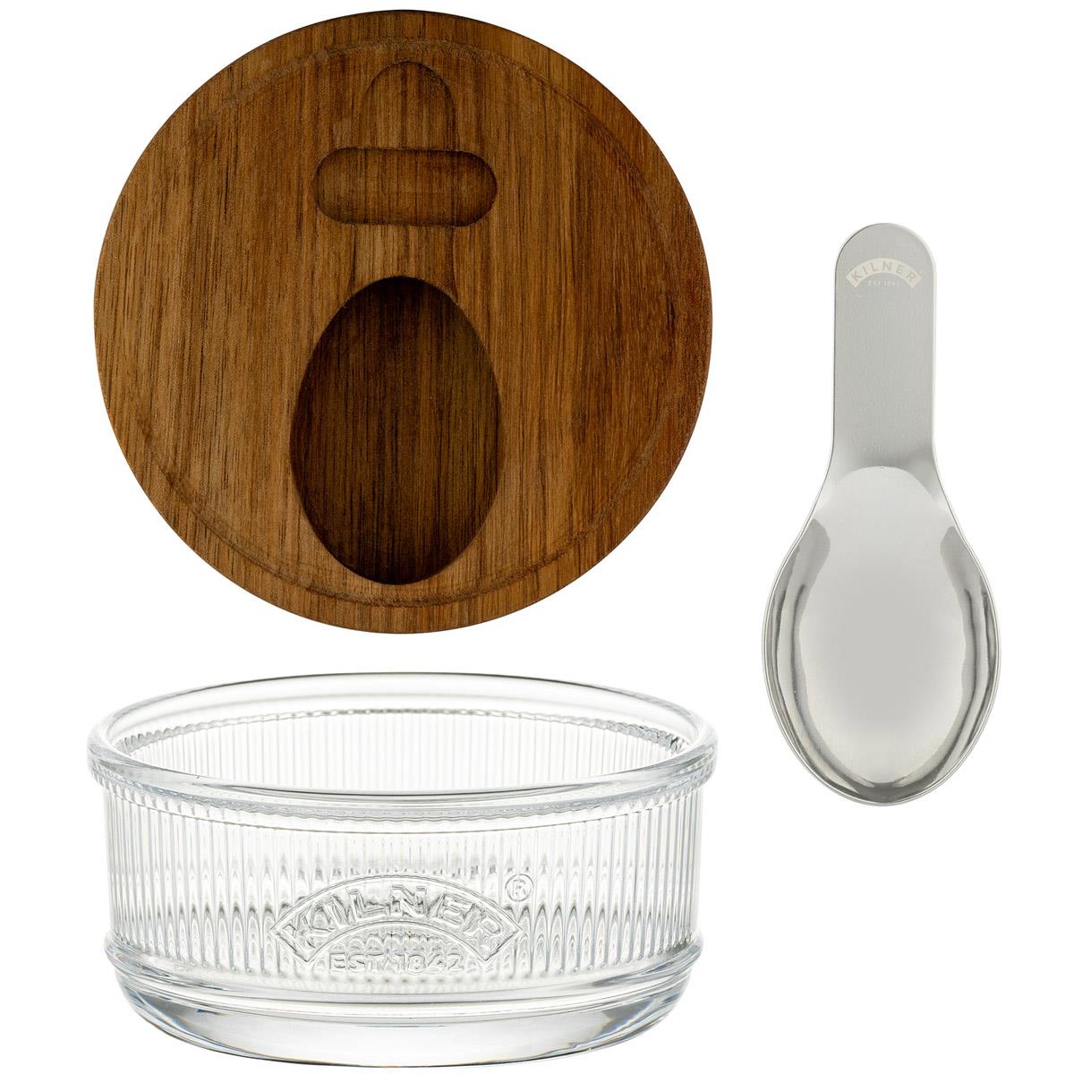 Kilner Salt Pot With Spoon