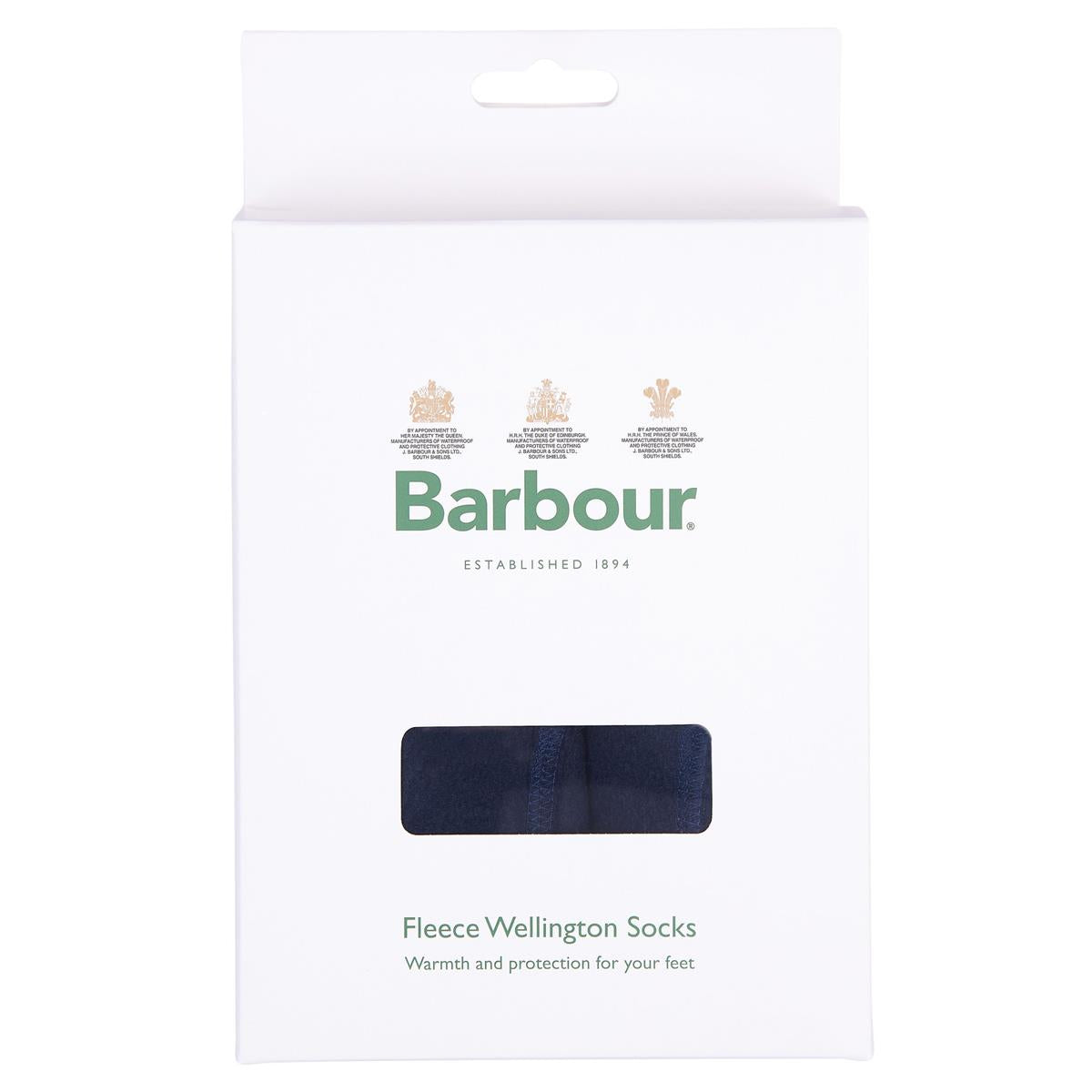 Barbour Mens Fleece Wellington Sock