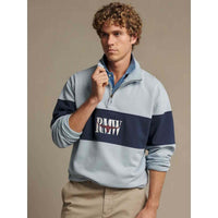 R.M. Williams Mens Heritage 1/4 Zip Sweatshirt