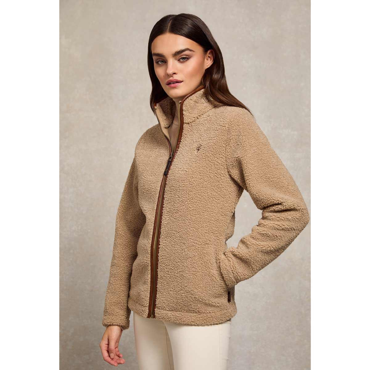 Holland Cooper Womens Country Borg Fleece Jacket