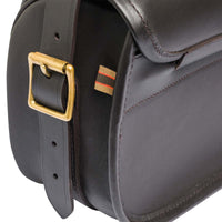 Dark Brown Beretta Terrain Evo Leather Cartridge Bag Side
