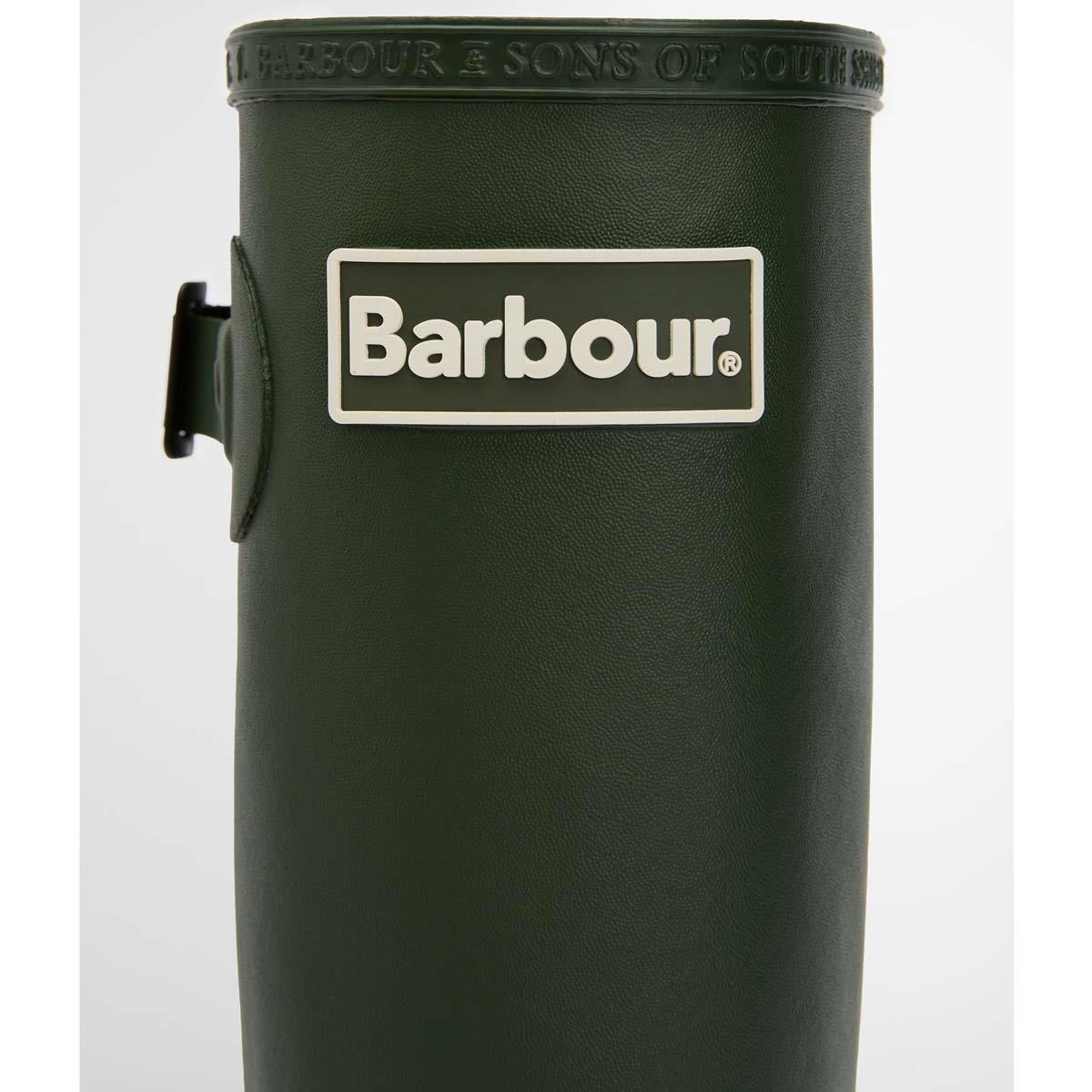 Olive Barbour Bede Wellies Ladies logo
