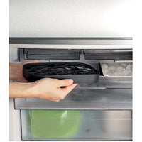 Black Lekue Ice Box Tray in the Freezer