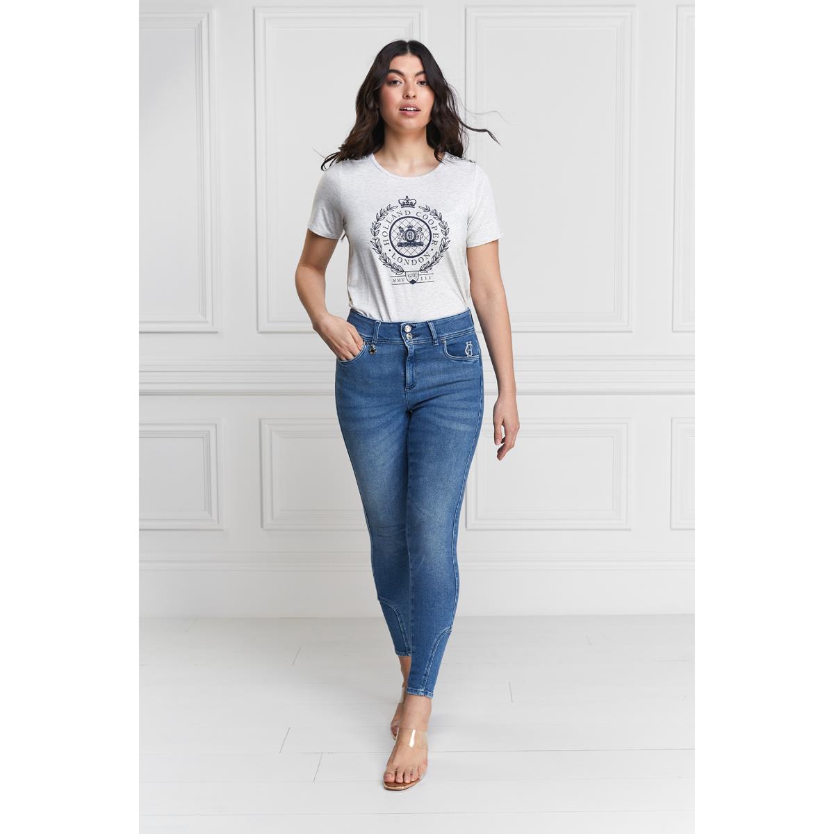 Denim Black Holland Cooper Womens Jodhpur Jean