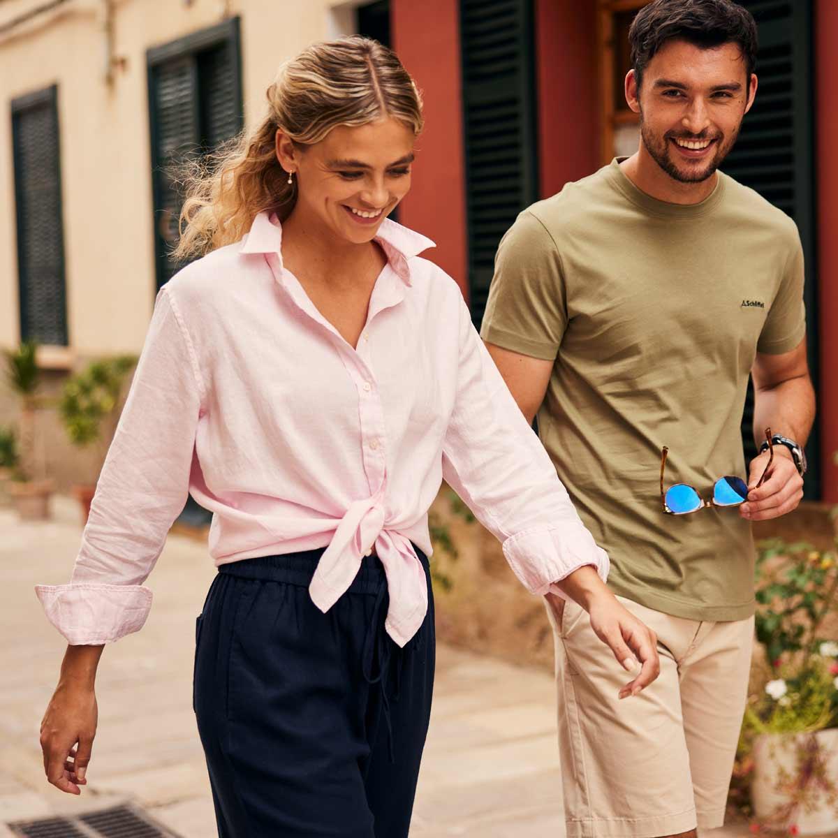 Schoffel Womens Salthouse Linen Shirt lifestyle