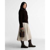 Barbour Womens Cedar Mini Tartan Bucket Bag