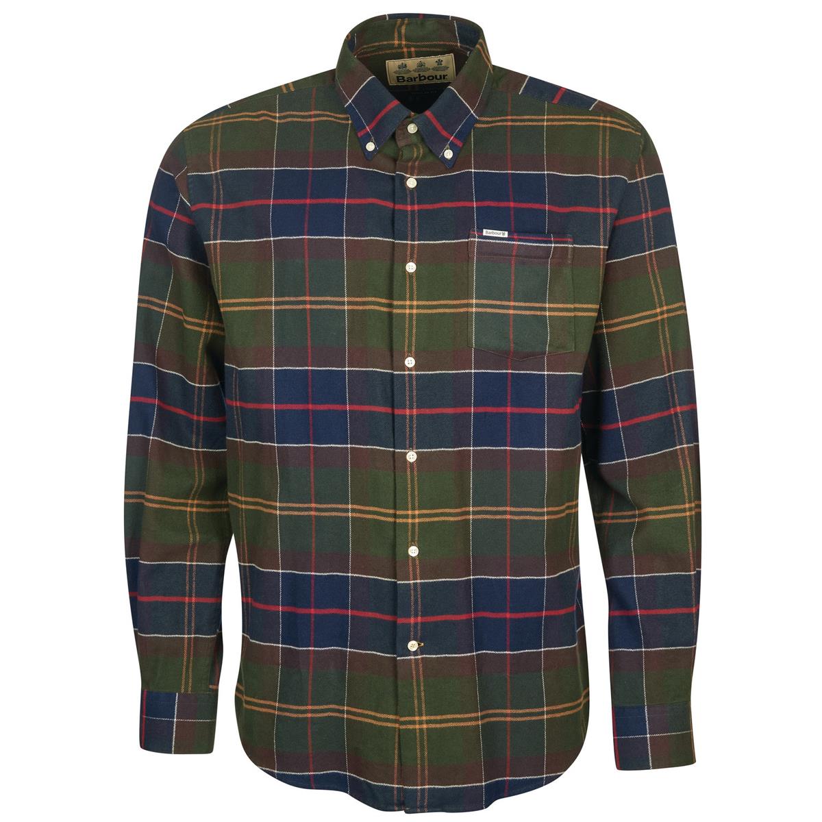 Classic Tartan Barbour Mens Hogside Regular Shirt