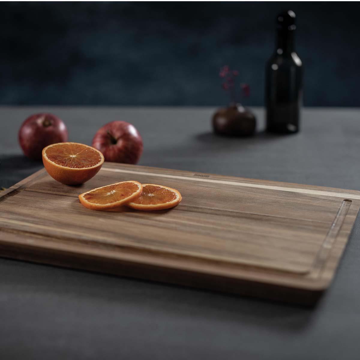 Kuhn Rikon Culinary Forged Acacia Cutting Board LS4