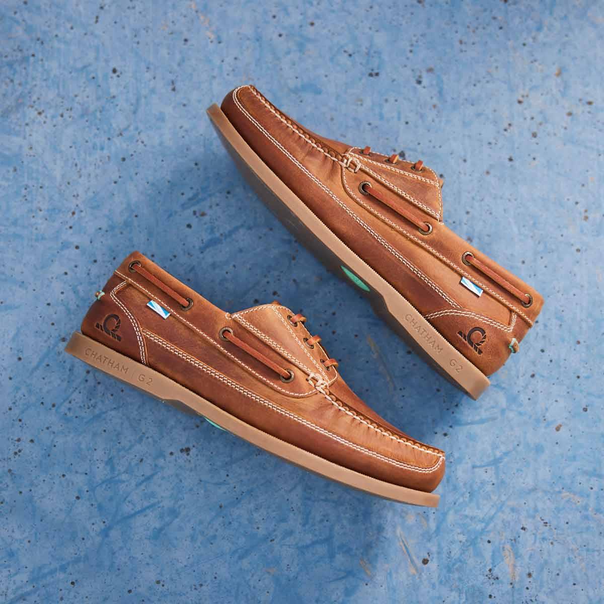 Chatham Mens Rockwell II G2 Wide Fit Deck Shoes