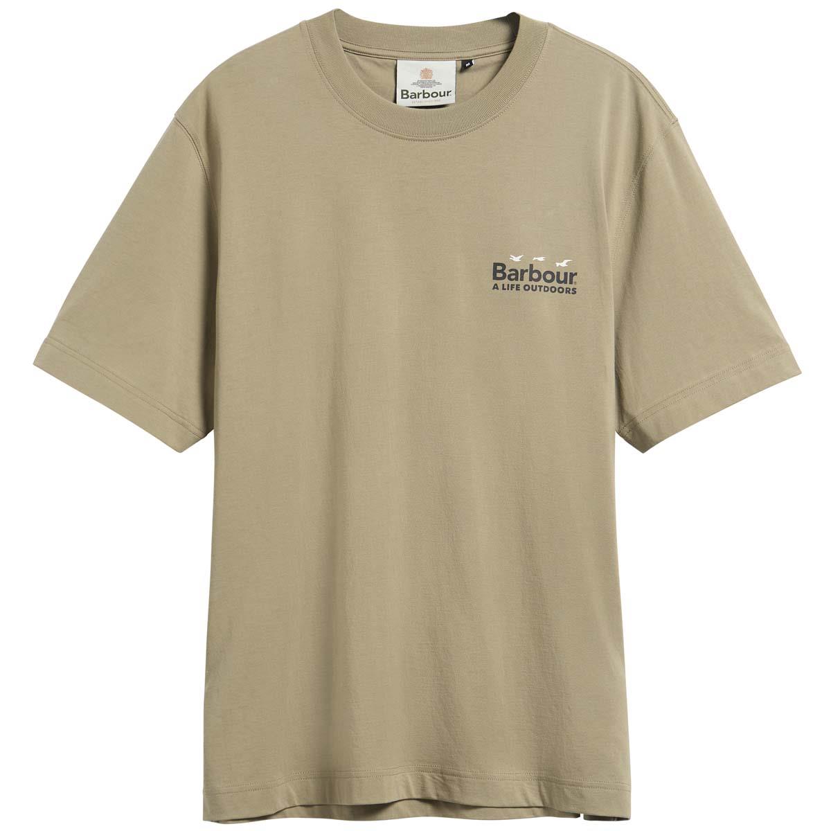 Barbour Mens Fly Home Relaxed Graphic T-Shirt