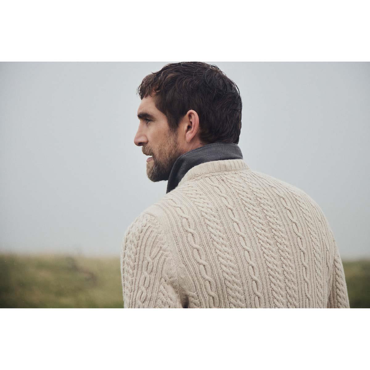 Stone Barbour Mens Lowfen Cable Crew lifestyle