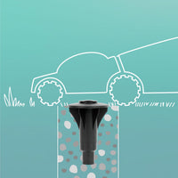 Brabantia Rotary Airer Ground Tube Illustration