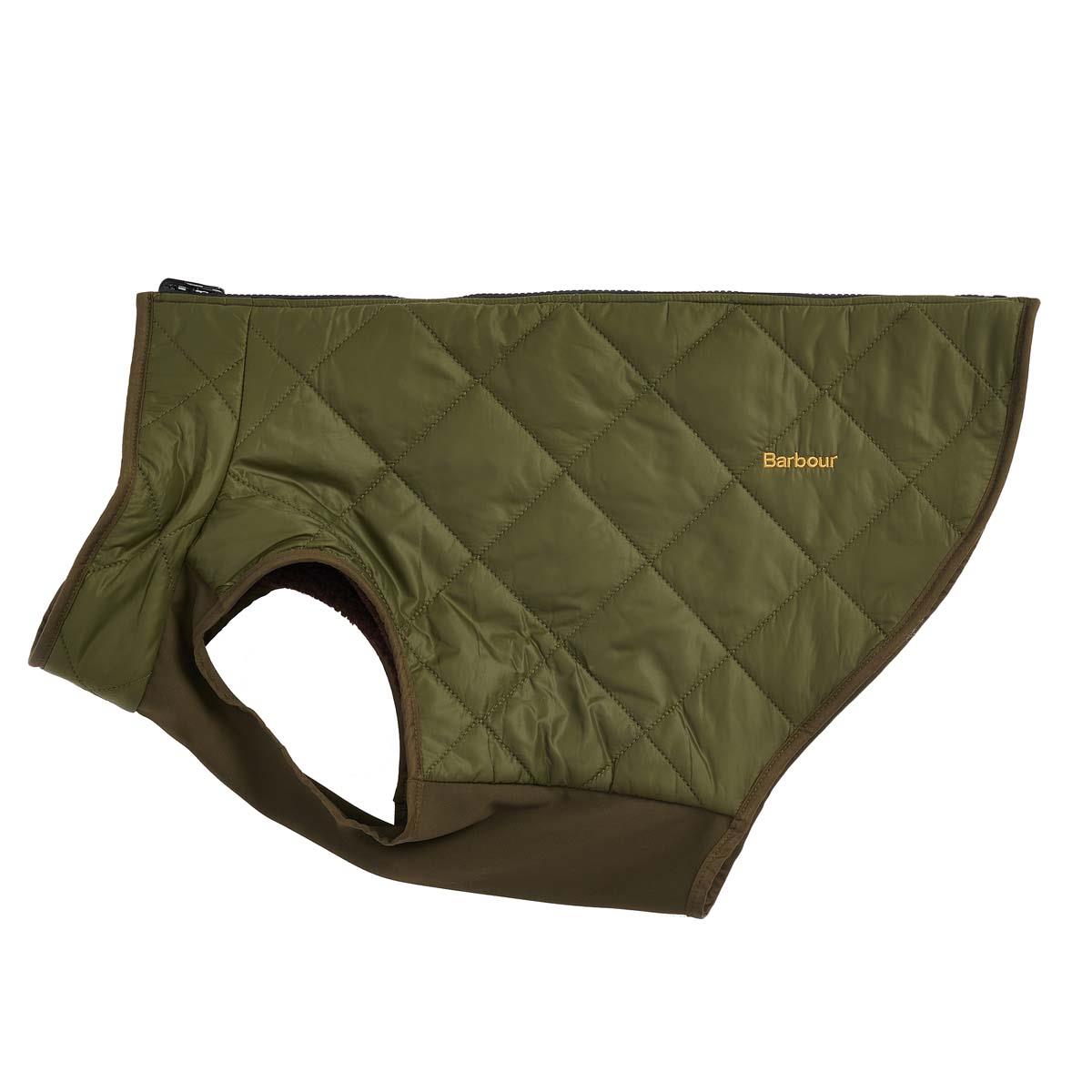 Barbour Reversible Quilt/Borg Fleece Dog Coat