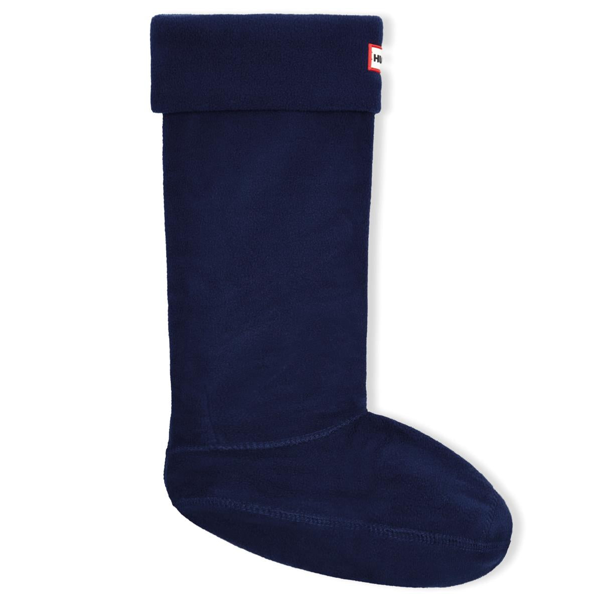 Navy Hunter Unisex Recycled Fleece Tall Boot Socks