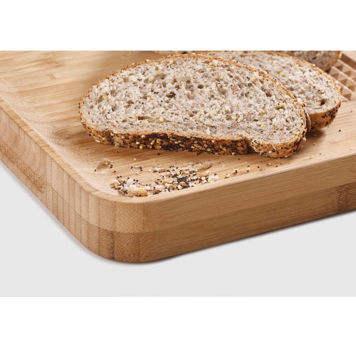 Bamboo Joseph Joseph Cut & Carve Bamboo Chopping Board LS3