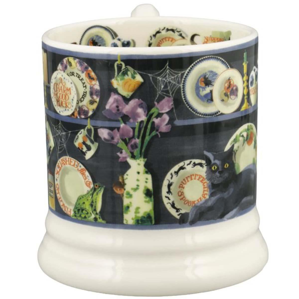 Emma Bridgewater Halloween Spooky Dresser Half Pint Mug