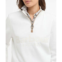 CLOUD Barbour Womens Cynthia Half Zip Sweatshirt ZIP
