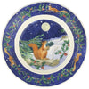 Emma Bridgewater Christmas Midnight Squirrel Medium 8.5 Inch Plate