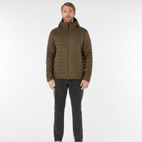 Crocodile Musto Mens Original Lite Hooded Puffer Jacket ON Model
