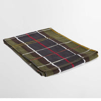 Classic Tartan Barbour Tartan Beach Towel folded