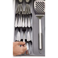 Grey Joseph Joseph DrawerStore Cutlery Utensil and Gadget Organiser cutlery2