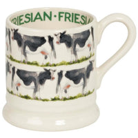 Emma Bridgewater Farmyard Animals Friesian Cow Half Pint Mug