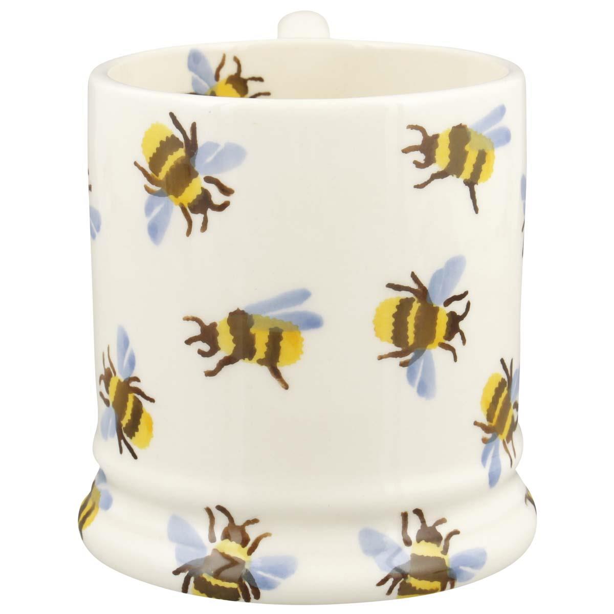 Emma Bridgewater Bumble Bee Half Pint Mug FRONT