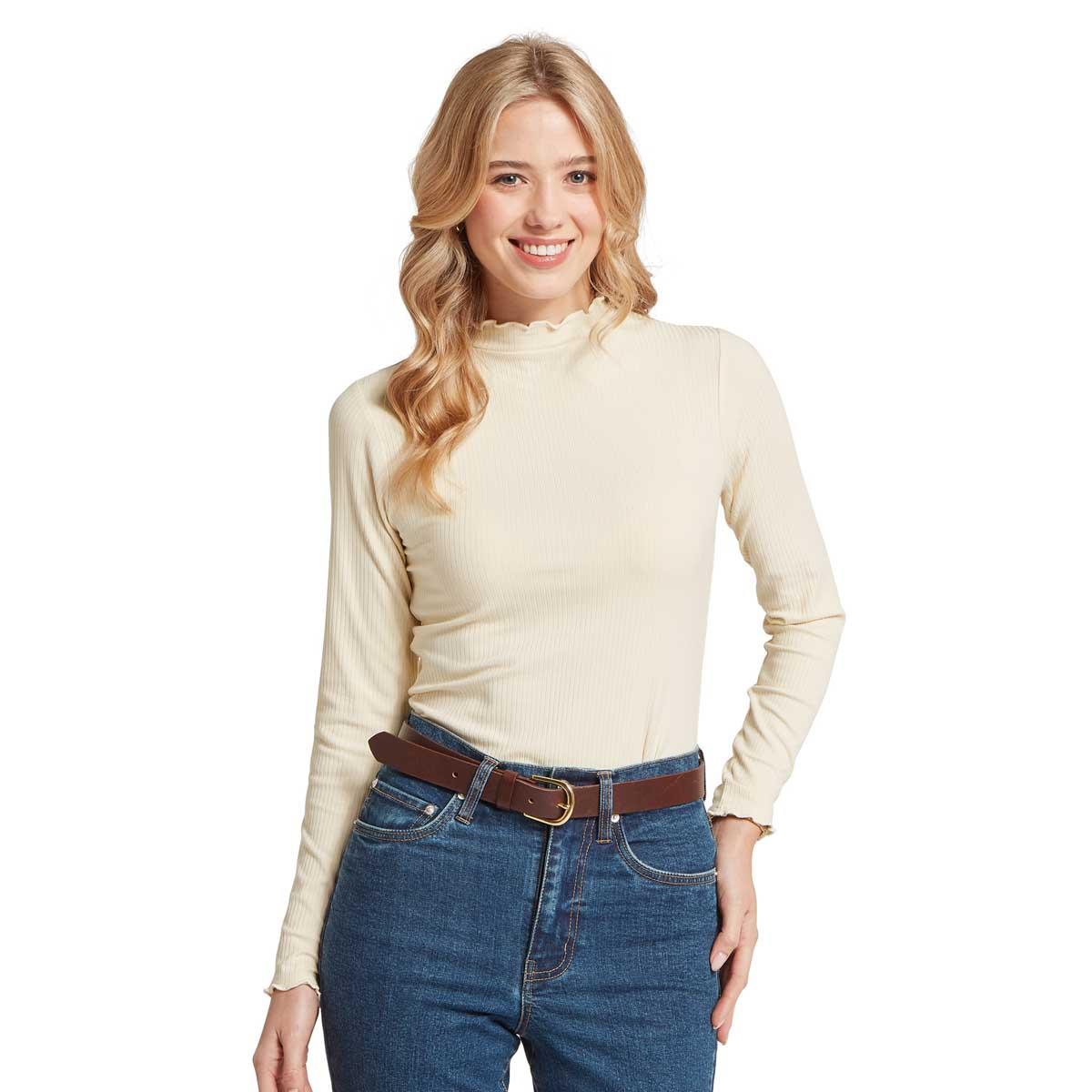 Oat Schoffel Womens Roseberry Top On Model