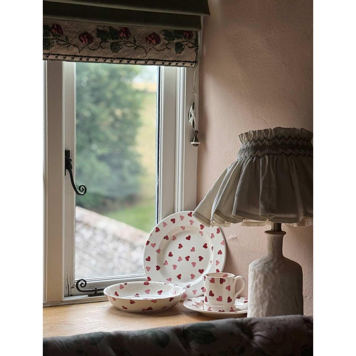 Emma Bridgewater Pink Hearts 10 1/2 Inch Plate