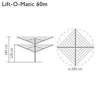 Brabantia Rotary Lift-O-Matic