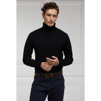 Chocolate Holland Cooper Mens Classic Belt On Model