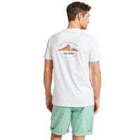 White Schoffel Mens Trenance T-Shirt front back