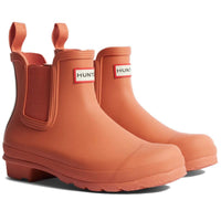 Hunter Womens Original Chelsea Tri Colour Logo Boots