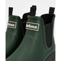 Olive Barbour Mens Nimbus Wellington Boots logo
