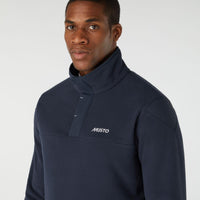 Musto Mens Nautic Polartec Snap Pullover Fleece