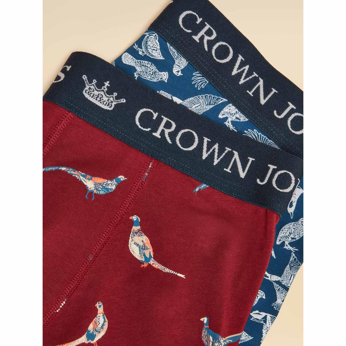 Joules Mens Crown Joules Boxers 2 Pack