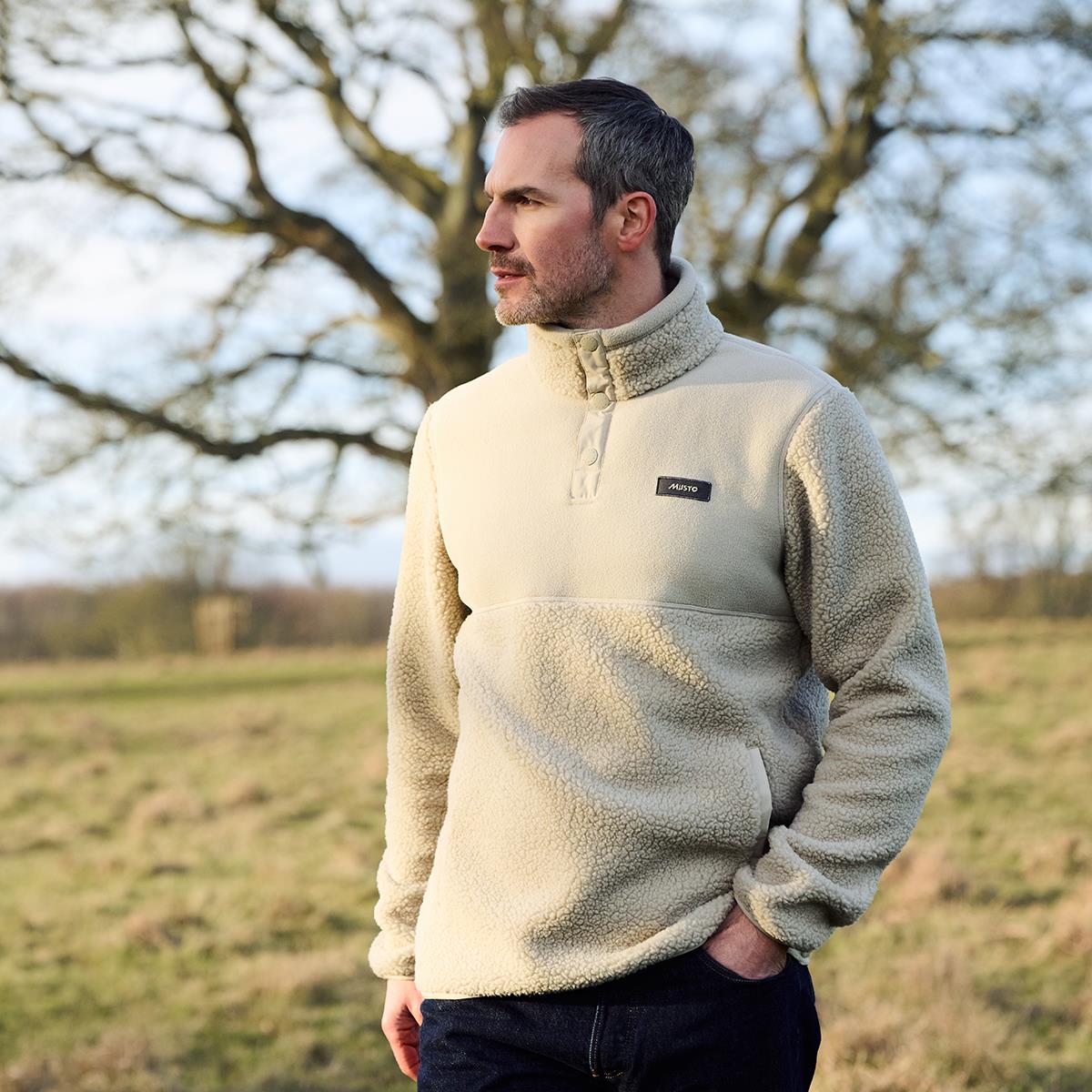 Musto Mens Cove Deep Pile Fleece