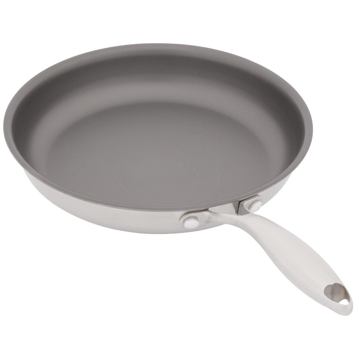 Stellar Zero Stainless Steel Uncoated Frying Pan