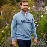 blue  Schoffel Mens Bude Sweatshirt lifestyle