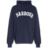 Navy/White Barbour Womens Northumberland Hoodie